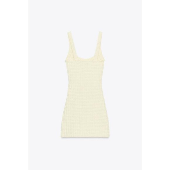 ZARA STRETCH SHORT DRESS - Picture 5 of 6